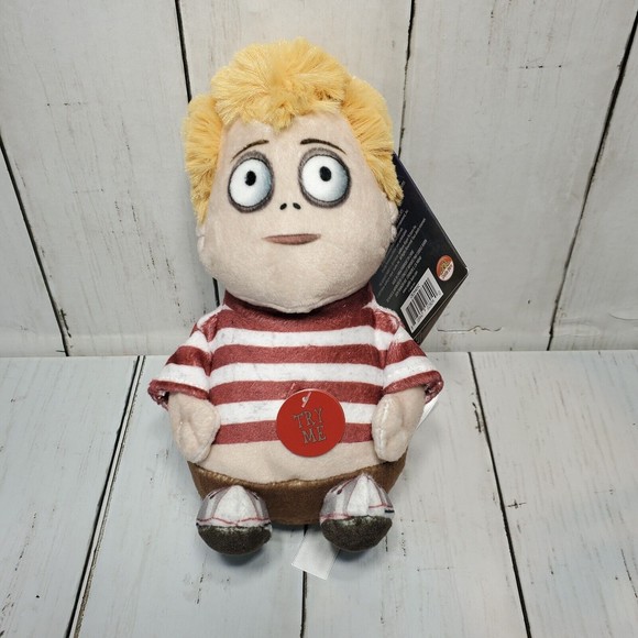 The Adam's Family Singing Pugsley 6" Squeezer Collectible Sings Theme Song NWT - Picture 4 of 15